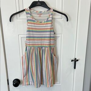 Cat & Jack Multicolor Striped Kids Dress
